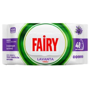 Вологі серветки для прибирання Fairy Lavanda, 100 шт 