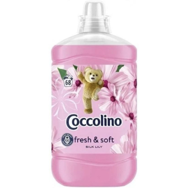 Ополіскувач для прання рожевий  Коколіно Сoccolino Blue Lily  68p 1,7 