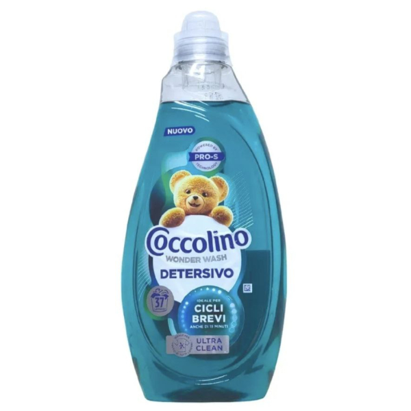 Гель для прання універсальний Coccolino Detersivo  Ultra Clean (37 прань), 1,48 л