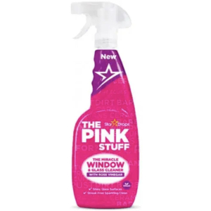 Спрей-засіб для миття вікон та скла The Pink Stuff Rose Vinegar 750 мл