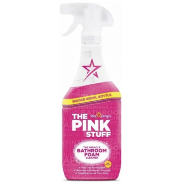 Спрей-піна для чищення ванної кімнати The Pink Stuff, 750 мл 
