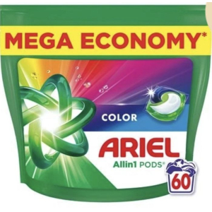 Капсули для прання Ariel Все-в-1 Для кольорових речей 60 шт.