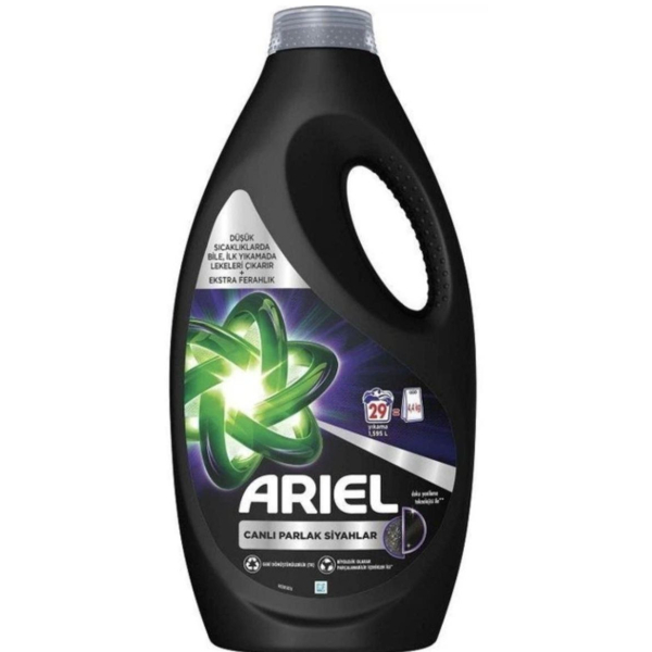 Гель для прання Ariel з функцією Revitablack для чорних промов 1,595 л  (29 прань)