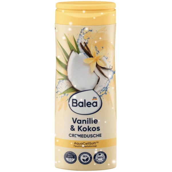 Крем-гель для душу Balea Vanille & Kokos 300 мл