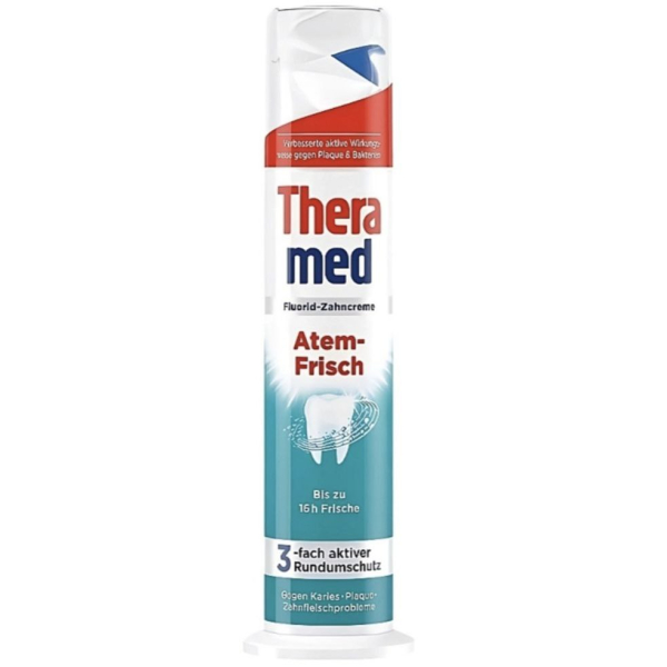Зубна паста з дозатором TheraMed Atem-Frish, 100мл 
