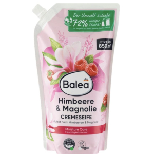 Рідке крем-мило для рук Balea з малиною та магнолією -  850ml 