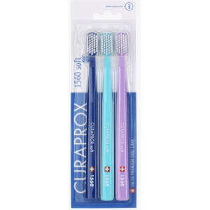 Набір зубних щіток Curaprox 1560 Soft, 3 шт. 5 (5)