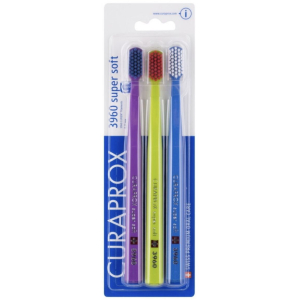 Набір зубних щіток Curaprox 3960 Soft, 3 шт. 5 (5)