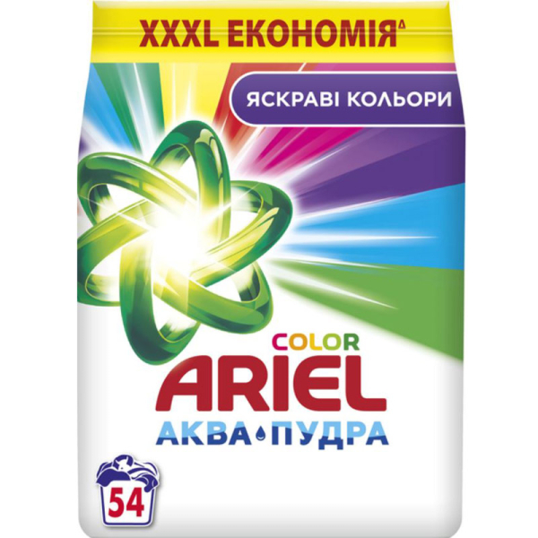 Пральний порошок Ariel Аква-Пудра Color 8.1 кг
